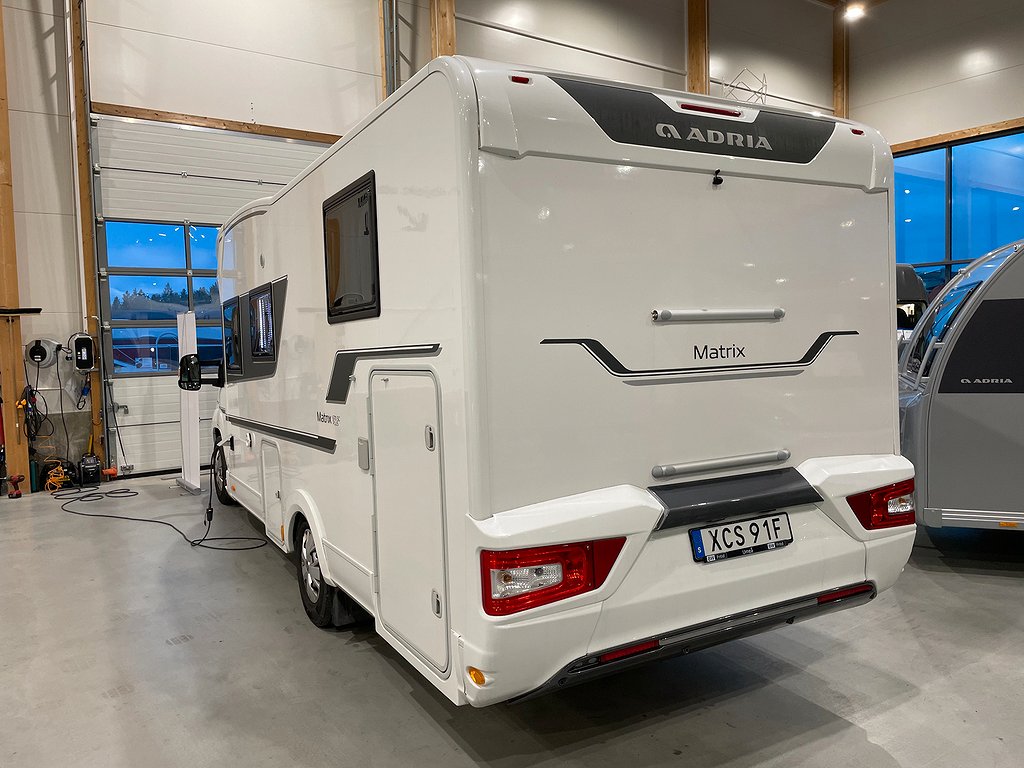 Adria Matrix Plus 670 SC /Taksäng/ALDE/5 bältad/160hk/Queen - Adria