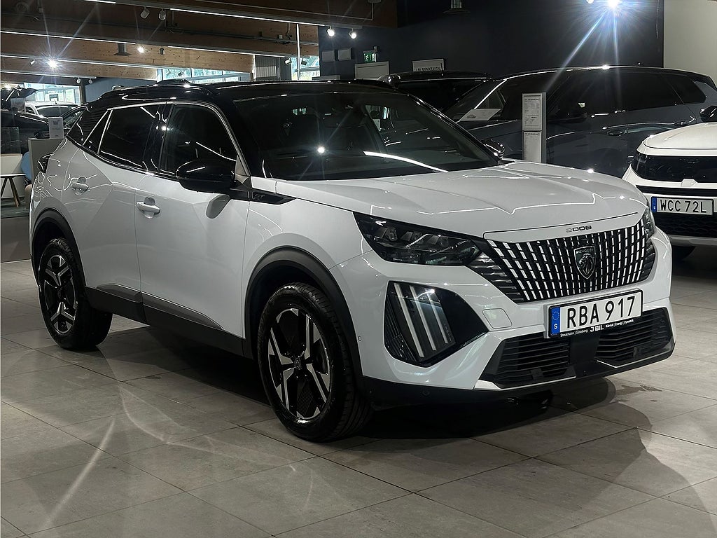 Peugeot 2008 GT 1.2 PT 130hk Aut - ELSTOL,360-KAMERA,NAV