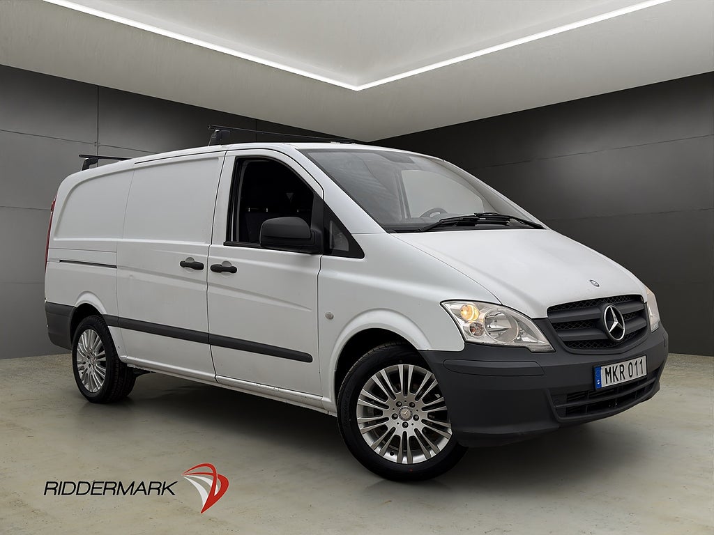 Mercedes-Benz Vito 110 L2  Värmare Dragkrok 3-Sits Takräcke