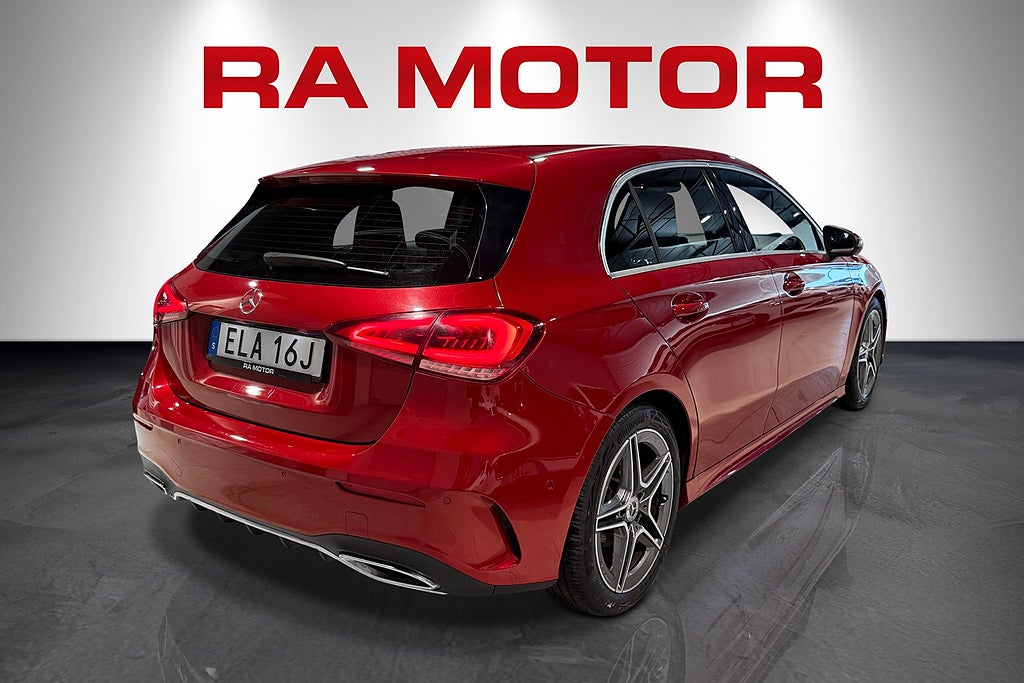 Mercedes-Benz A 180 136hk 7G-DCT AMG Line |M-Värm|Navi|B-Kam|Widescreen