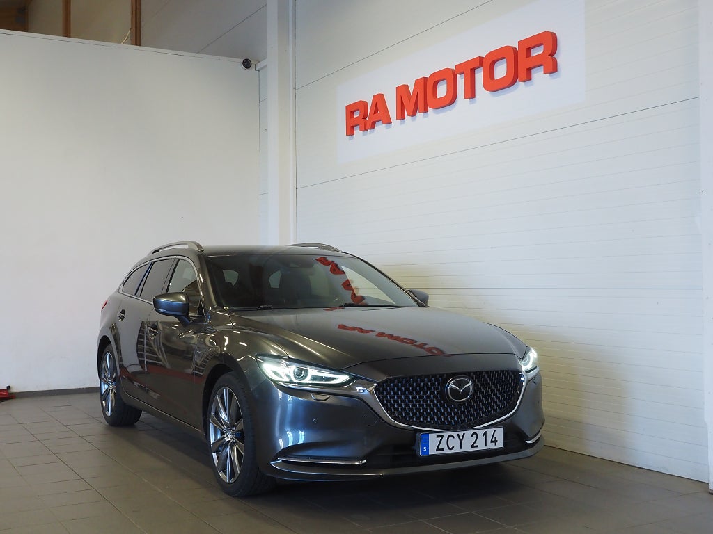 Mazda 6 2.5 SKYACTIV-G Optimum Signature Bose HUD 360° Skinn 2019