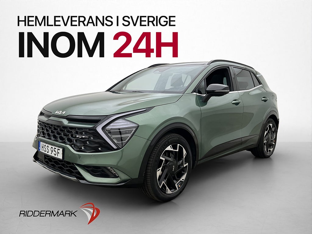 Kia Sportage PHEV 252hk GT-Line Pano H/K 360° Navi  Skinn