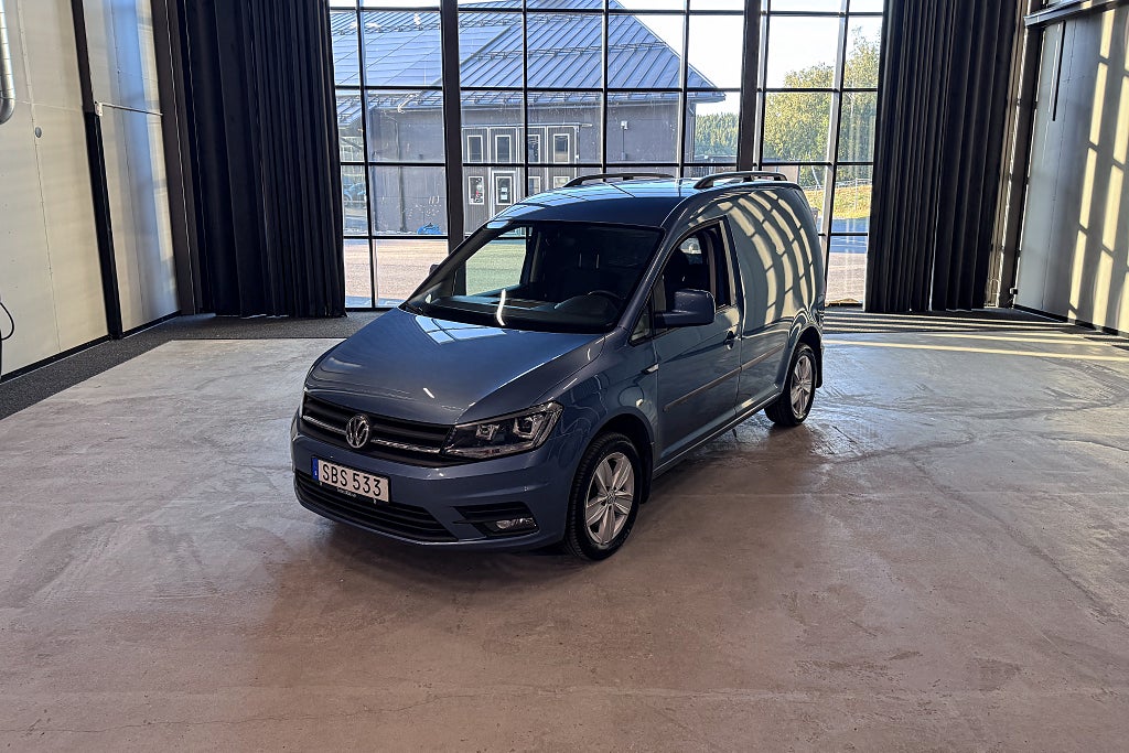 Volkswagen Caddy Van 2.0 TDI 150HK|Kamera|Värmare|Drag 