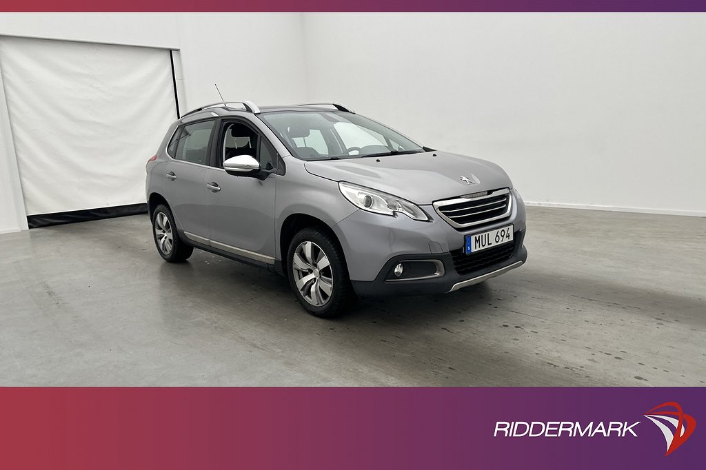 Peugeot 2008 1.6 BlueHDi 99hk Allure Pano Halvskinn Sensorer