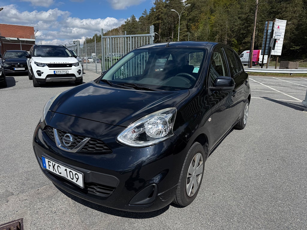 Nissan Micra 1.2 80hk lågmil Nybesiktigad & Nyservad K13 facelift 