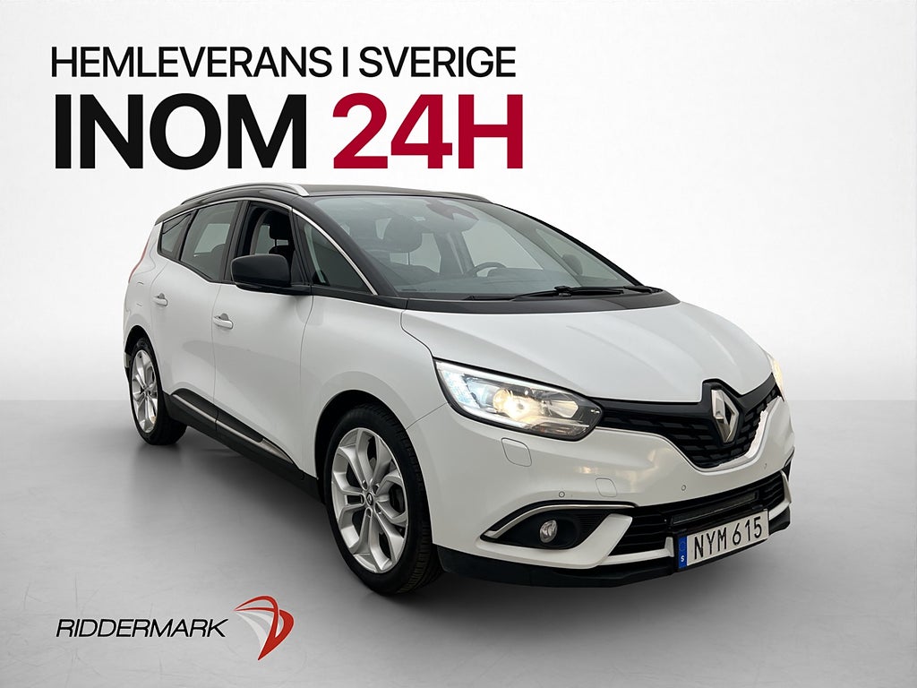 Renault Grand Scénic 1.5 dCi 7-Sits Navi Halvskinn Sensorer