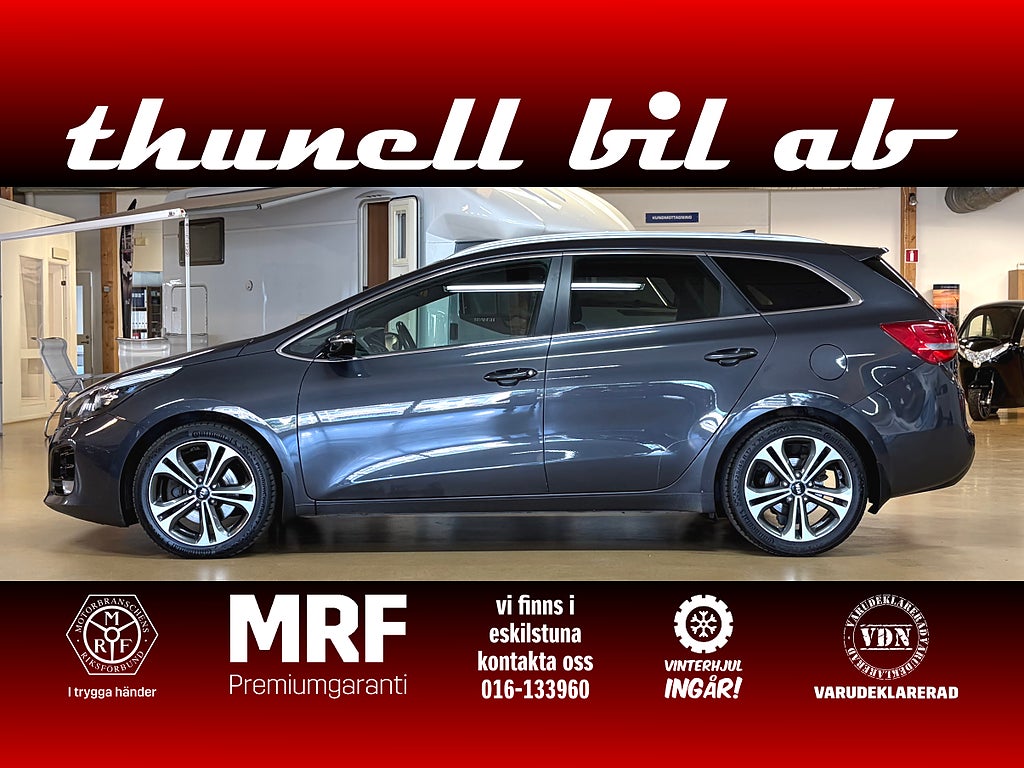 Kia Ceed SW 1.6 CRDi GT-Line 136HK-AUT-VHJUL-DRAG-CARPLAY MM