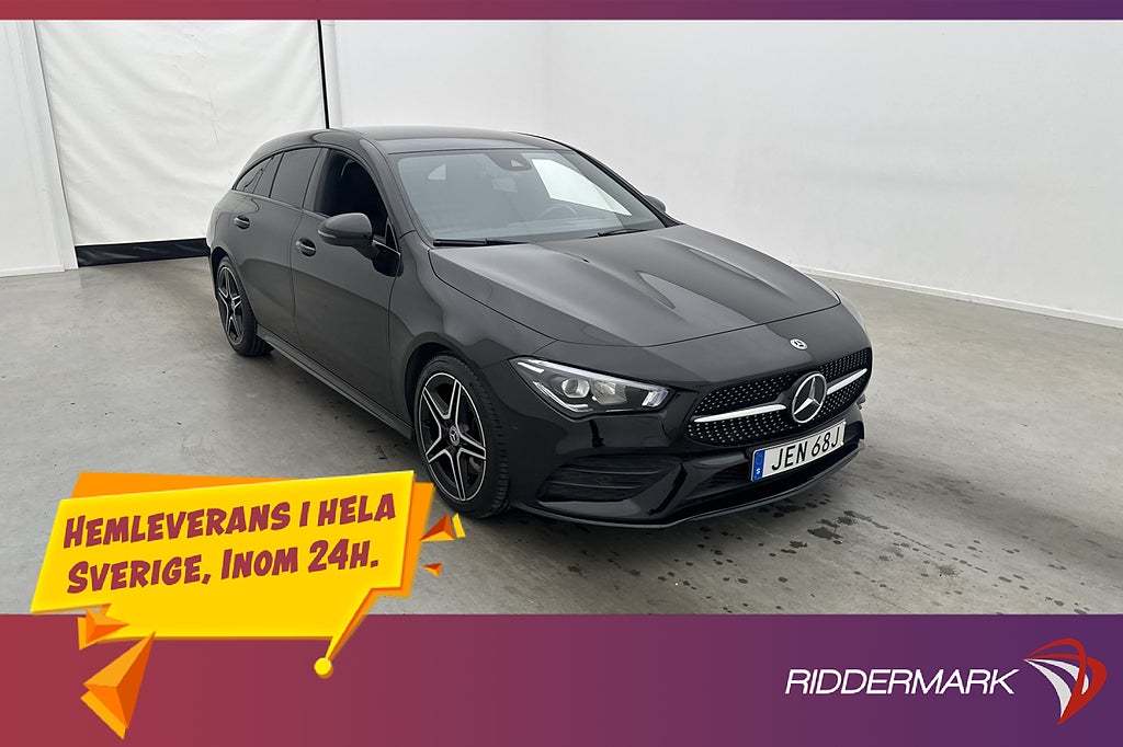 Mercedes-Benz CLA 200 d 150hk AMG Värm Widescreen Drag Navi