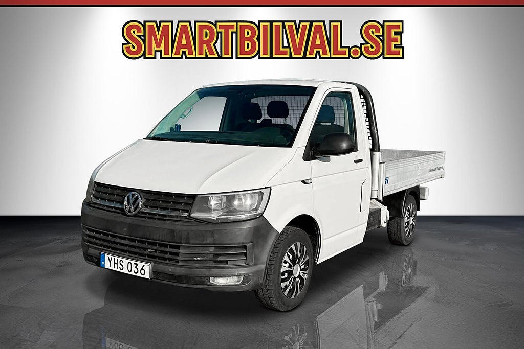 Volkswagen Transporter Chassi Flak T30 2.0 TDI L1 Drag Värmare MOMS