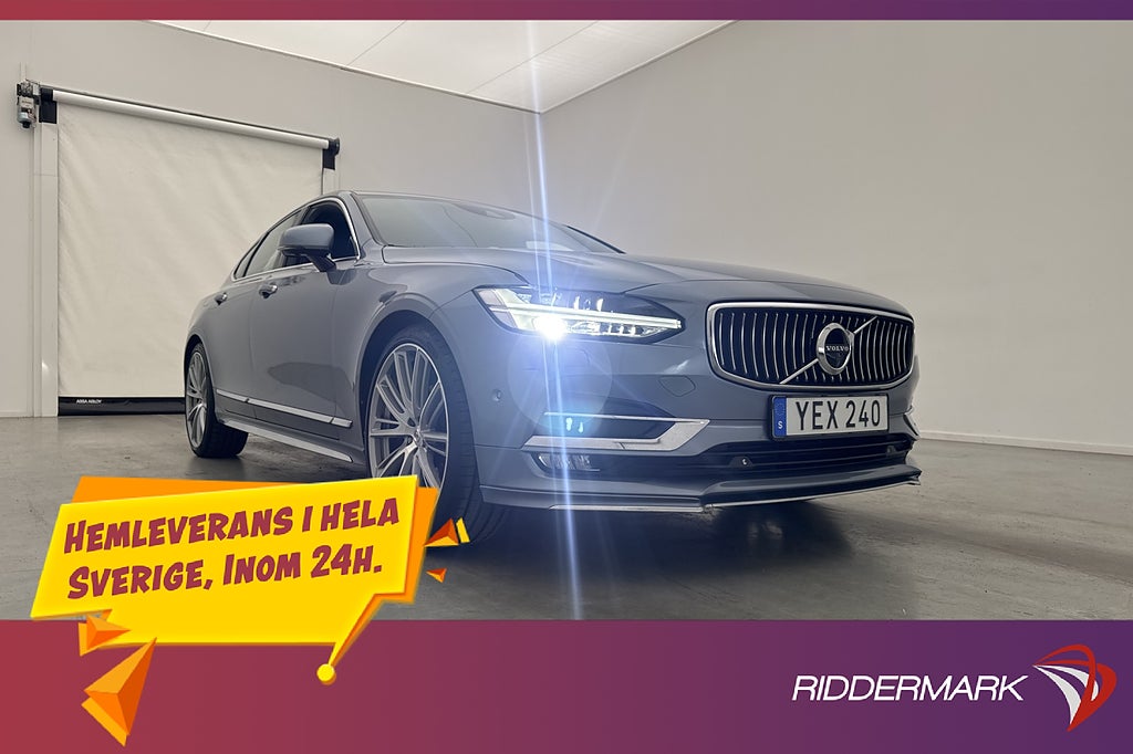 Volvo S90 D5 AWD Inscription B&W Taklucka HUD 360° CarPlay