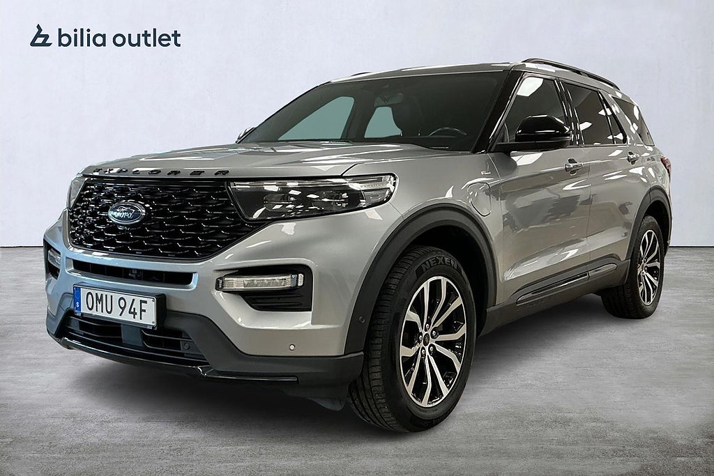Ford Explorer Plug-In Hybrid ST-Line 7-sits Pano Drag Navi 360° B&O