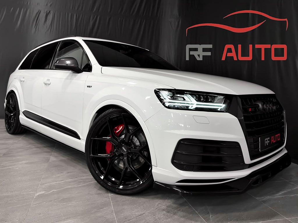 Audi SQ7 7-Seater 4.0 TDI V8 Exklusive Cockpit Värmare SV-SÅLD