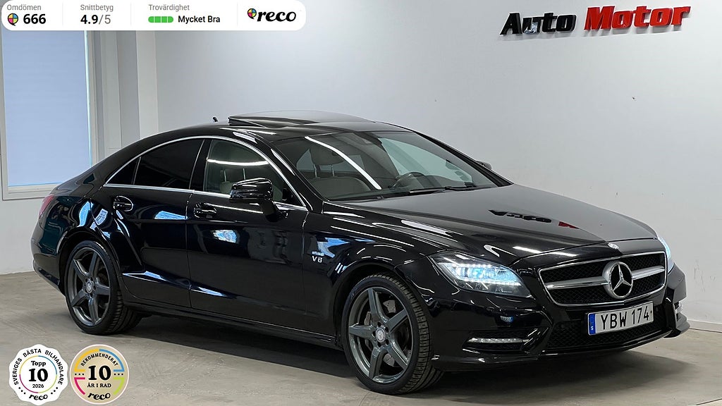 Mercedes-Benz CLS 500 AMG 7G 408hk Taklucka/Fullservad