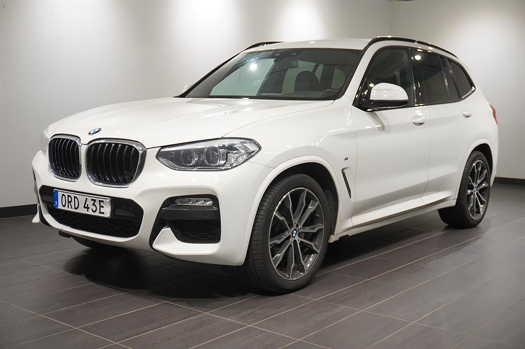 BMW X3 xDrive20i xDrive 20i M-Sport Naci Dragkrok PDC HiFi