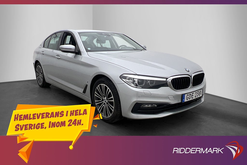 BMW 530e iPerformance Sedan 252hk Sport line Navi Kamera