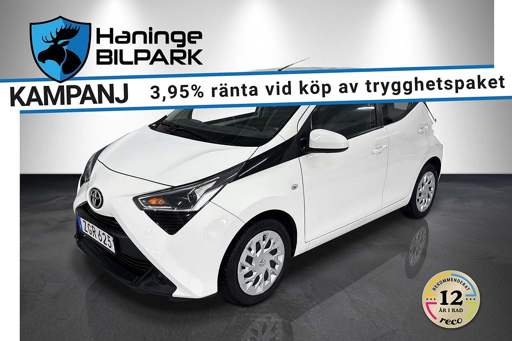 Toyota Aygo 1.0 X-PLAY SUPERDEAL 3,95% BT/B-KAMERA/FARTHÅLLARE