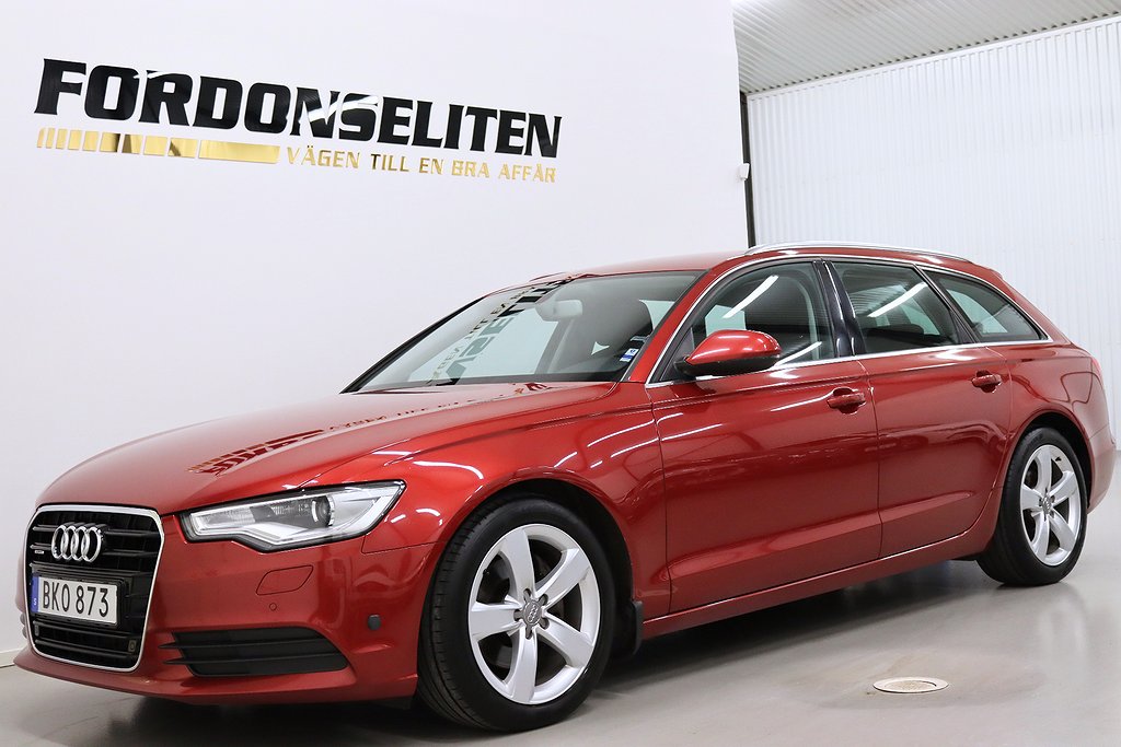 Audi A6 3.0 TDI V6 Proline Quattro M&K Värmare V-hjul 204hk