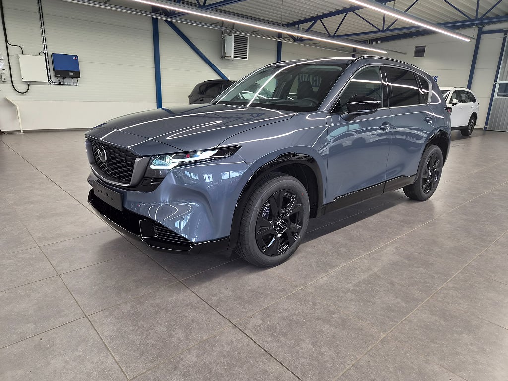 Mazda CX-5 2.5 e-SKYACTIV-G M Hybrid AWD Homura, svart skinn