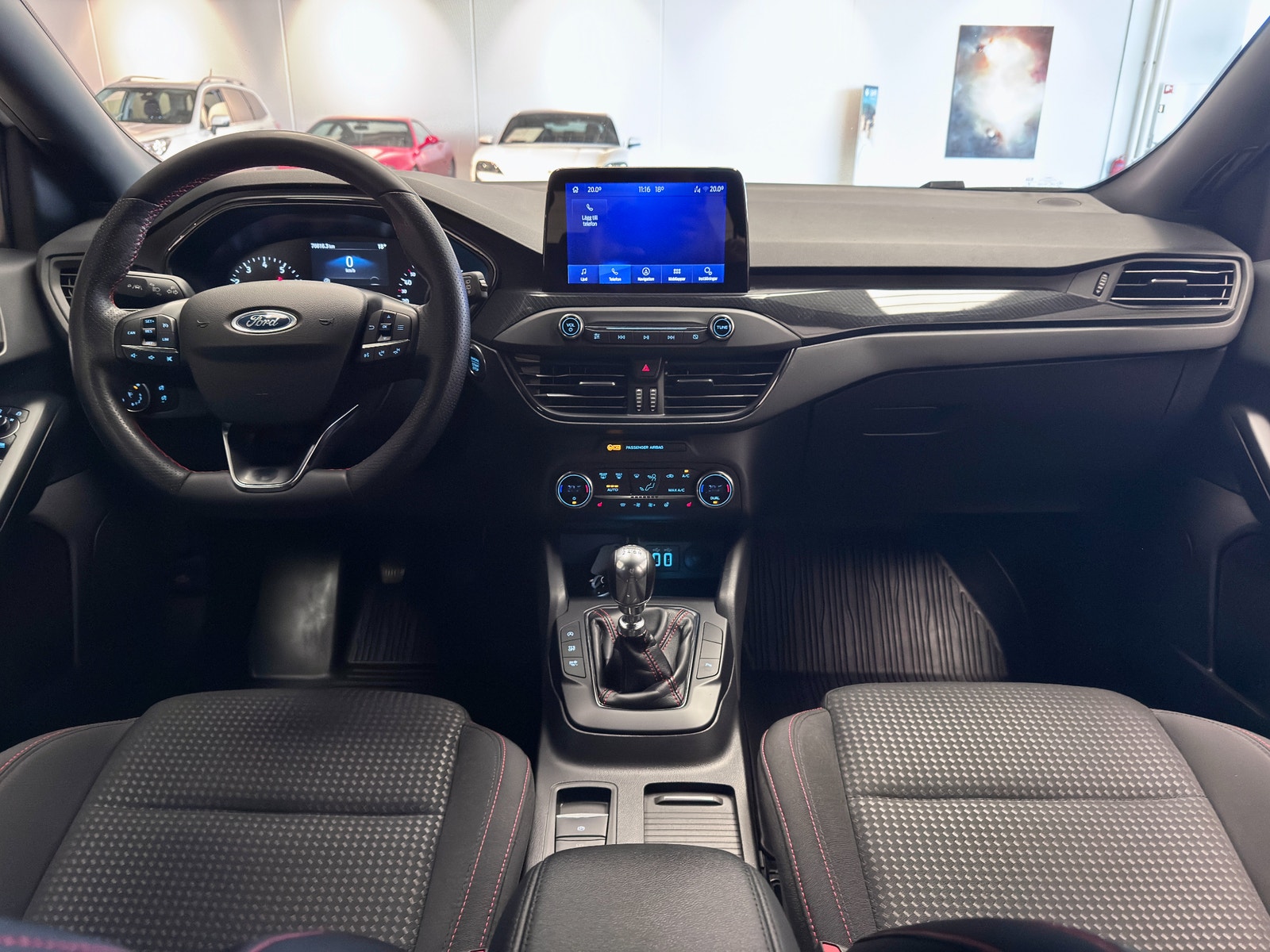 Ford Focus Active Kombi 125hk | ST-Line | Dragkrok | Backkamera 2022 - miniatyr 10