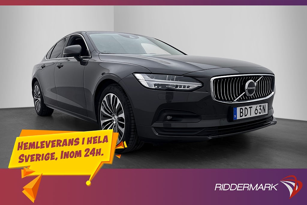 Volvo S90 B4 197hk Momentum VOC Värmare Kamera Drag CarPlay