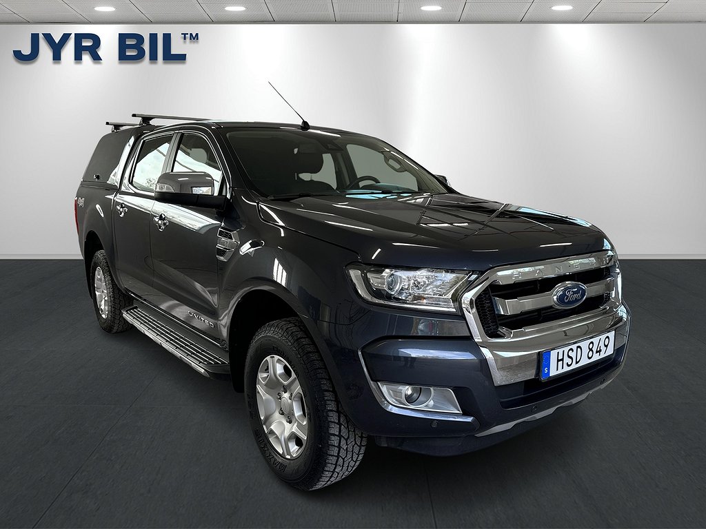 Ford ranger Dubbelhytt 3.2 TDCi Limited Kåpa Värmare Moms