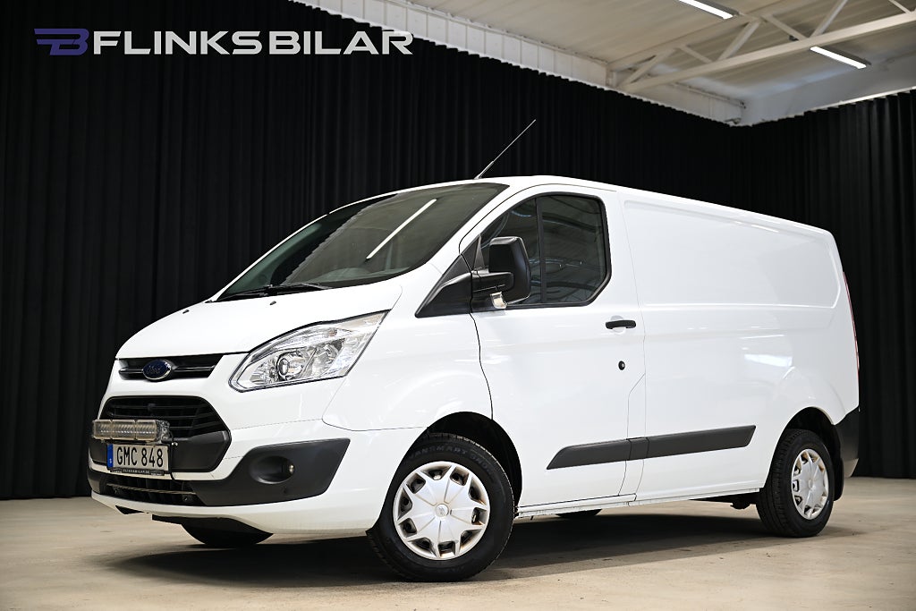 Ford transit Custom 130HK Drag|Värmare|EnÄgare|PDC|NyKamrem