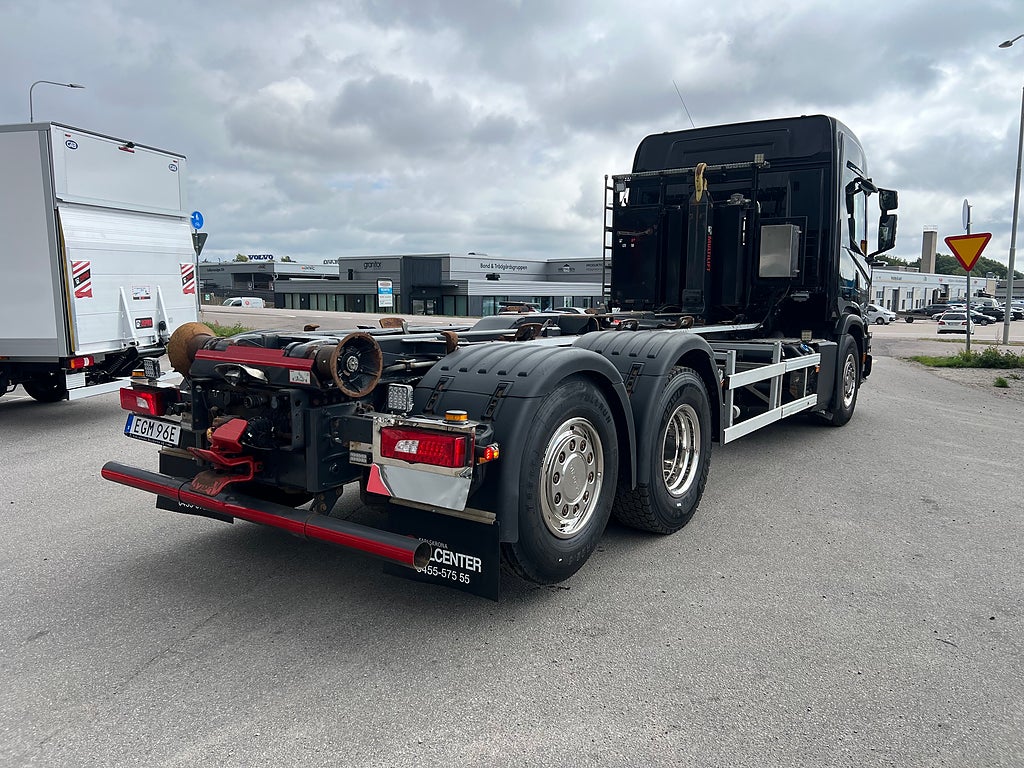 Scania G450 6x2*4 XT Lastväxlare, Fullt Plogutrustad
