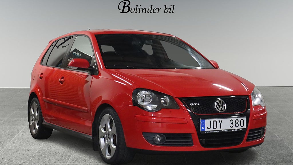 Volkswagen Polo 5-door GTI 1.8 T GTI KAMBYTT BES M-VÄRME 1,95 RÄNTA