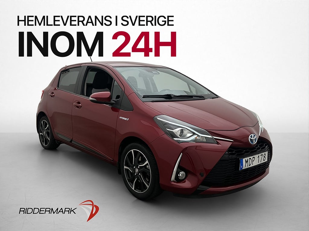 Toyota Yaris Hybrid Style M-Värmare Kamera Låga mil