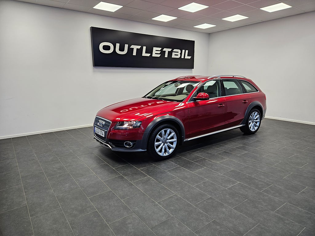 Audi A4 Allroad Quattro TFSI 211hk S Tronic Läder Drag 1 Ägare