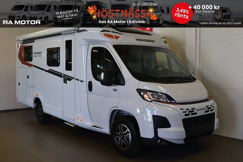 Weinsberg CaraCompact 600 MEG Edition Pepper I Succén från Elmia I Premiär