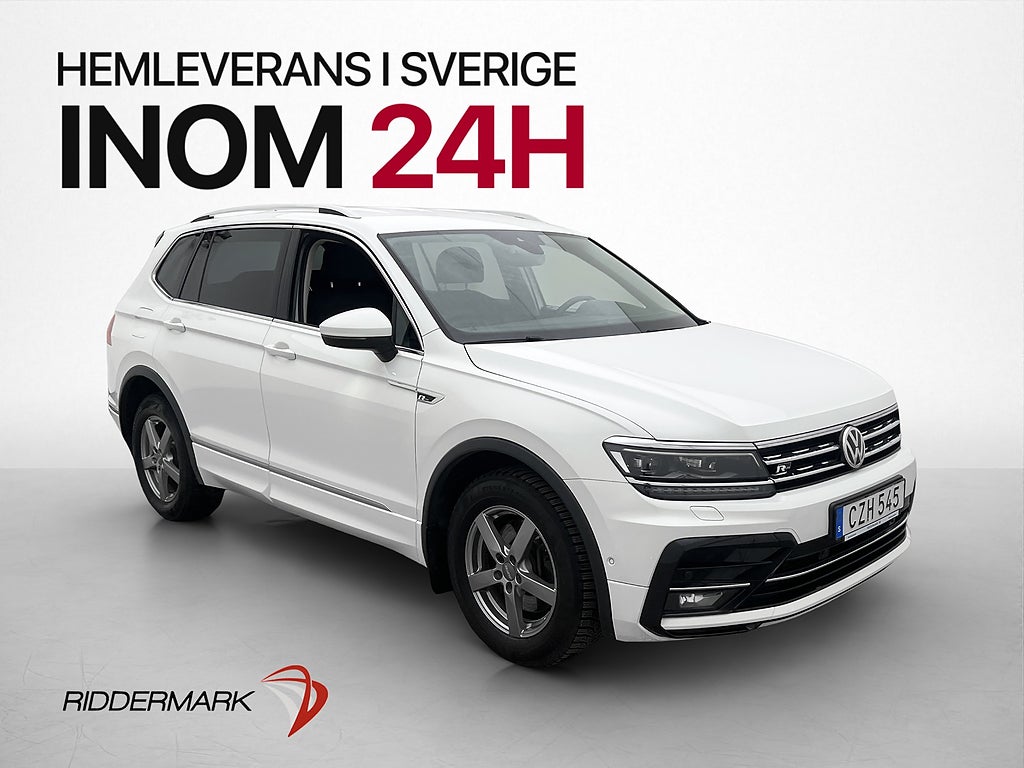 Volkswagen Tiguan Allspace 4M R-Line 7-Sits Värmare Cockpit