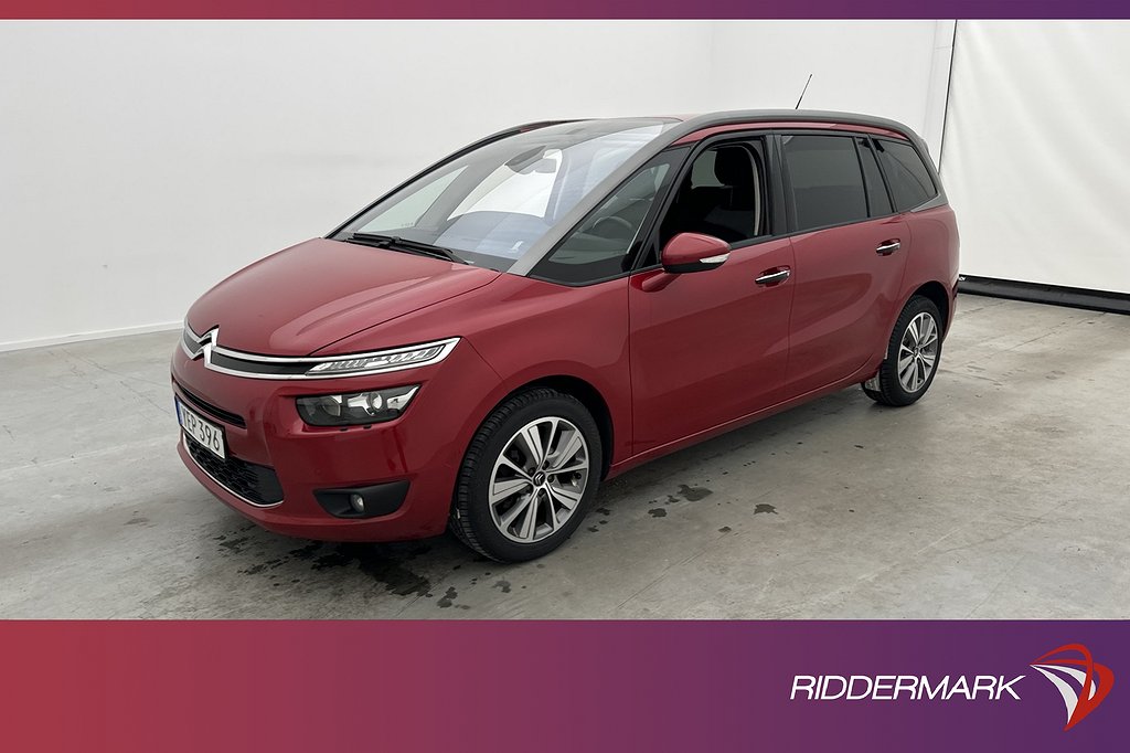 Citroën Grand C4 Picasso 120hk Feel 7-Sits Kamera Navi Drag