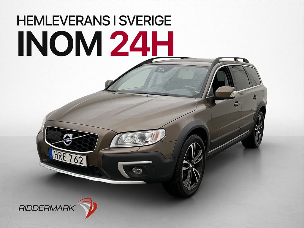 Volvo XC70 D4 AWD 181hk Classic Momentum Drag Värmare Navi
