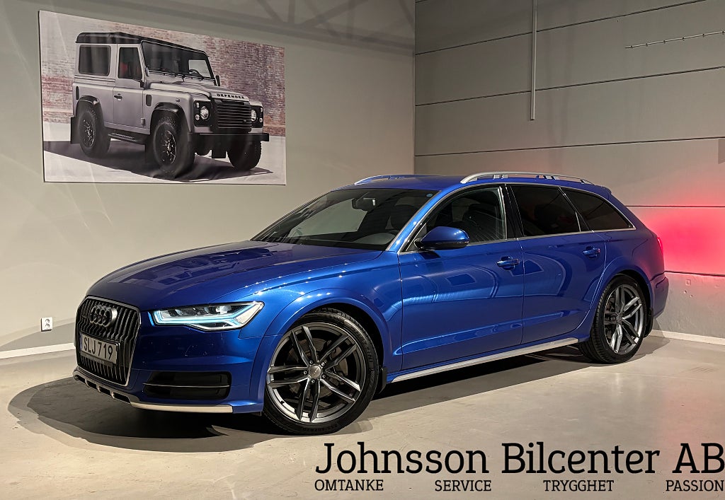 Audi A6 allroad quattro 3.0 TDI Sepang Blå Matrix Carplay Luft 
