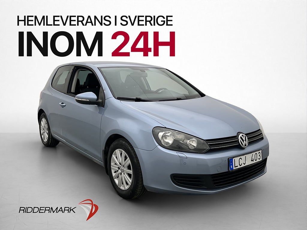 Volkswagen Golf TDI 105hk Masters P-Sensorer 2-Brukare