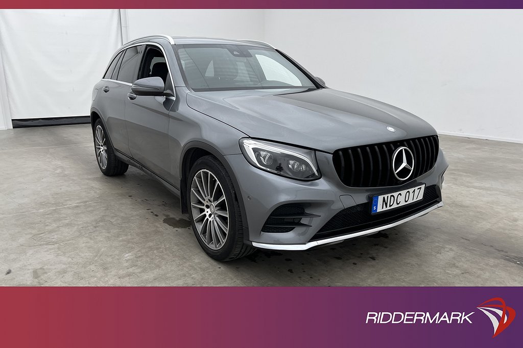 Mercedes-Benz GLC 220 d 4M 170hk AMG Burm Kamera Navi Drag