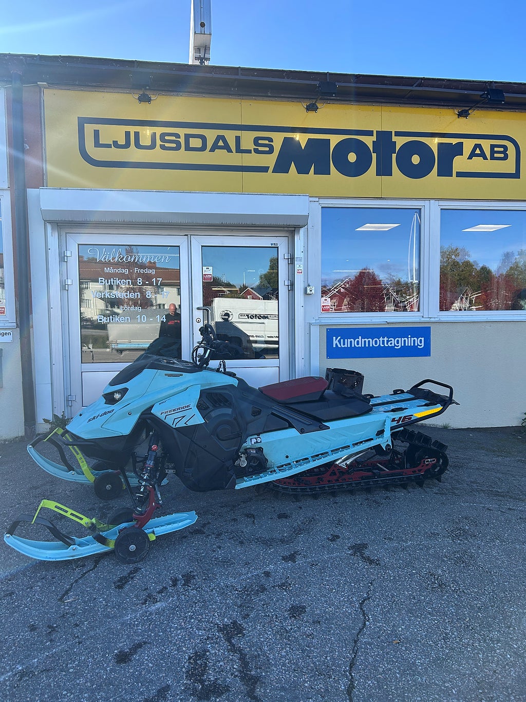 Ski-Doo Freeride 146" 850 E-tec