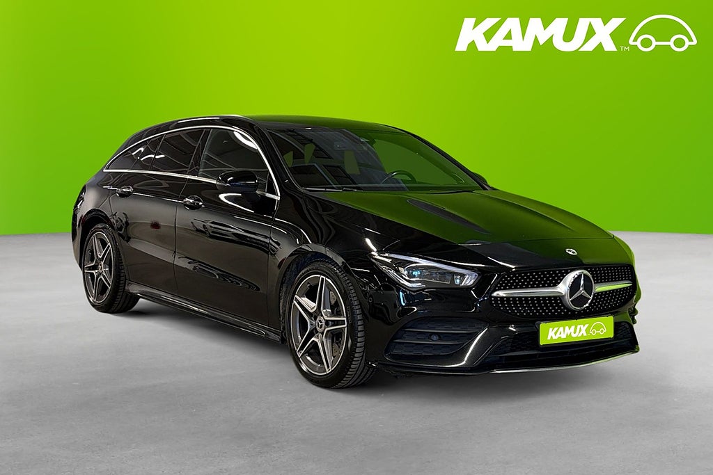 Mercedes-Benz CLA 200 d 4M Shooting Brake GRILL PÅ KÖPET! AMG Burmeister B-kam