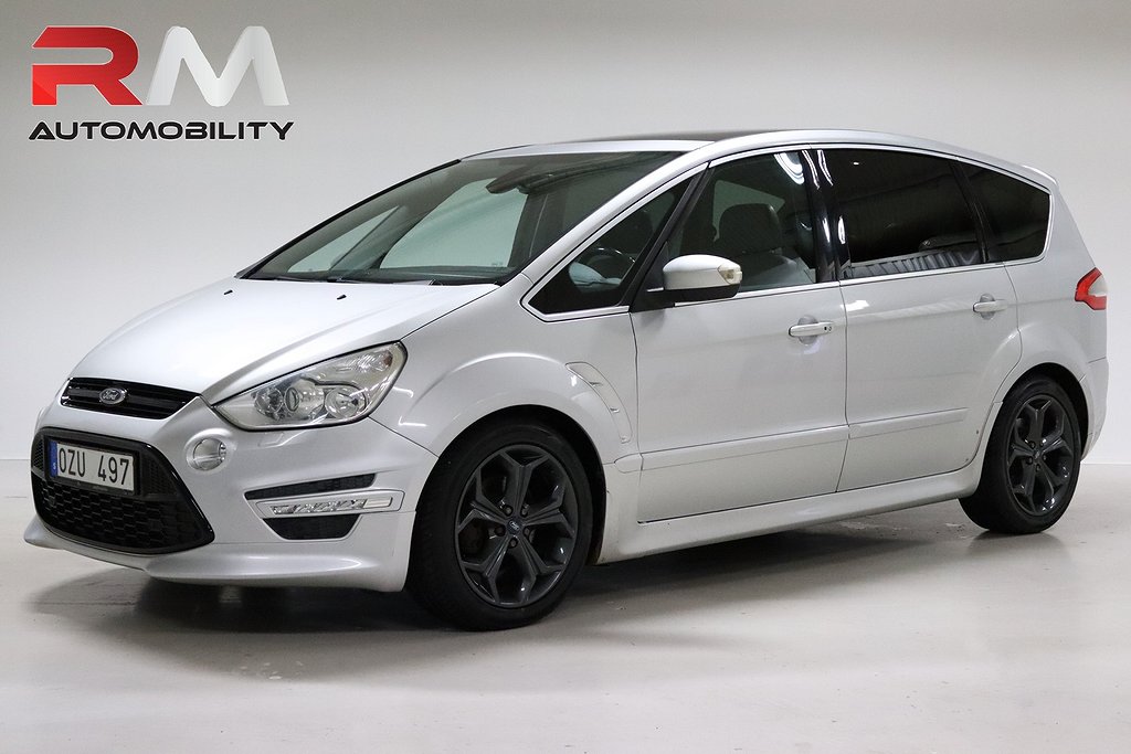 Ford S-Max 2.0 TDCi TITANIUM-S 7-SITS PANORAMA DIESELVÄRMARE