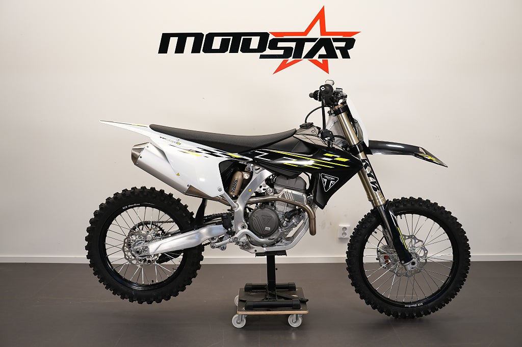 Triumph TF250-X OMG LEV, RÄNTEFRITT/INBYTE 