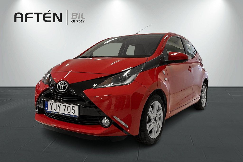 Toyota Aygo 1.0 VVT-i Automat/Navi/Backkamera Euro 6 69hk