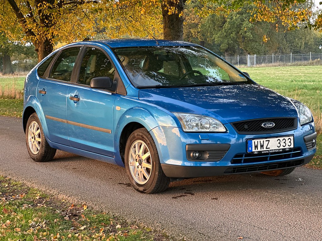 Ford Focus 1.8 Flexifuel Svensksåld,  Ny besiktigad /servad 