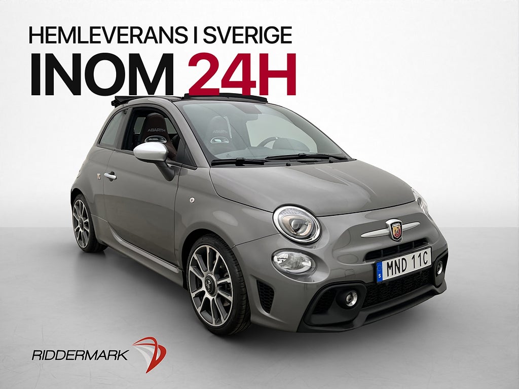 Abarth 595C 1.4 T-JET 16V MTA TURISMO Skinn Navi CarPlay