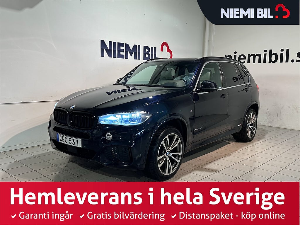 BMW X5 xDrive40d 7-sits M Sport Dvärm Pano H/K HuD 360° SoV