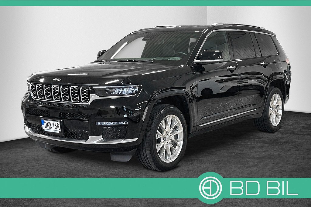 Jeep Grand Cherokee L 3.6 V6 SUMMIT PANORAMA LUFTFJÄDRING