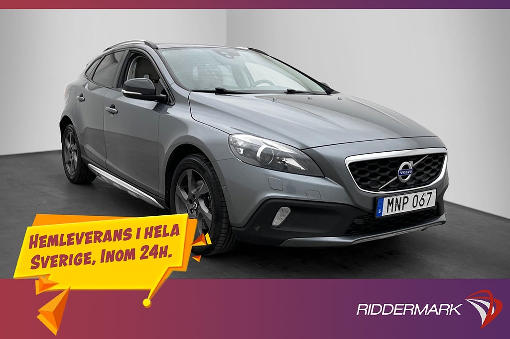 Volvo V40 Cross Country D3 Summum VOC D-Värm Pano Skinn Drag