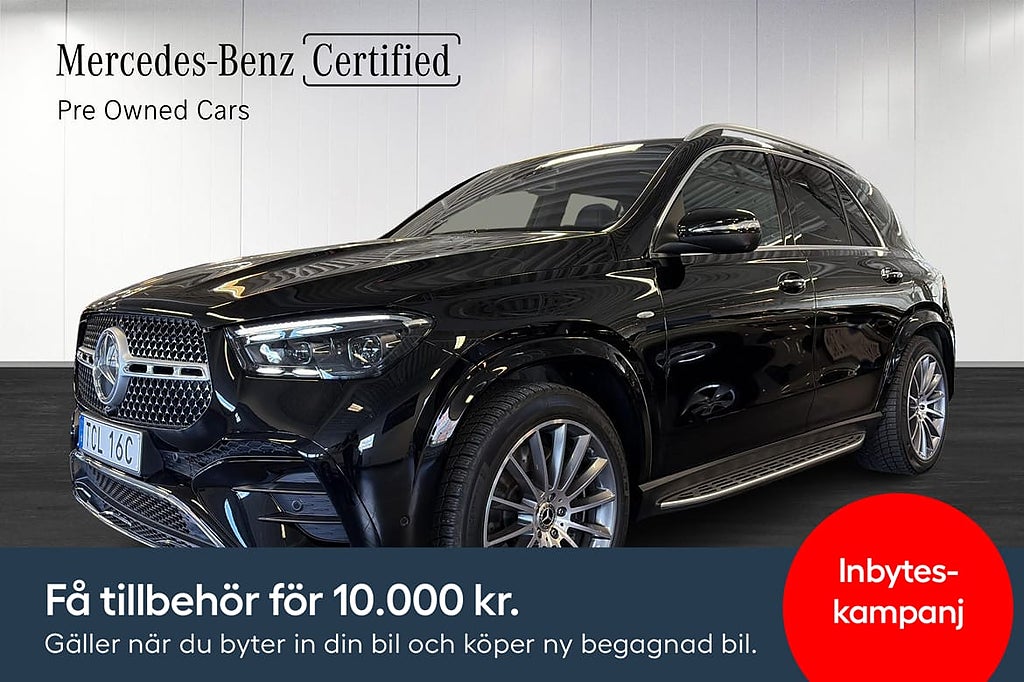 Mercedes-Benz GLE 350 Moms/AMG/Panorama/Burmester/Dragkrok
