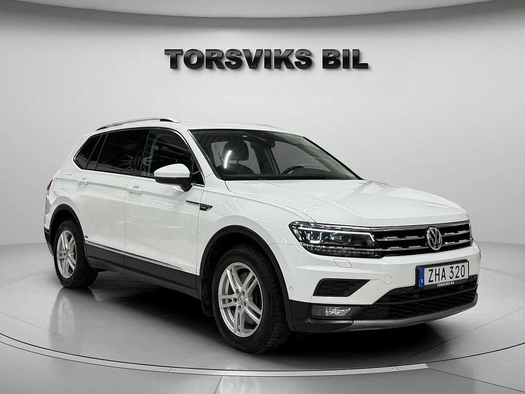Volkswagen Tiguan Allspace 7-sätes 2.0 TSI 4Motion Base V-hjul Hemleverans - miniatyr 8