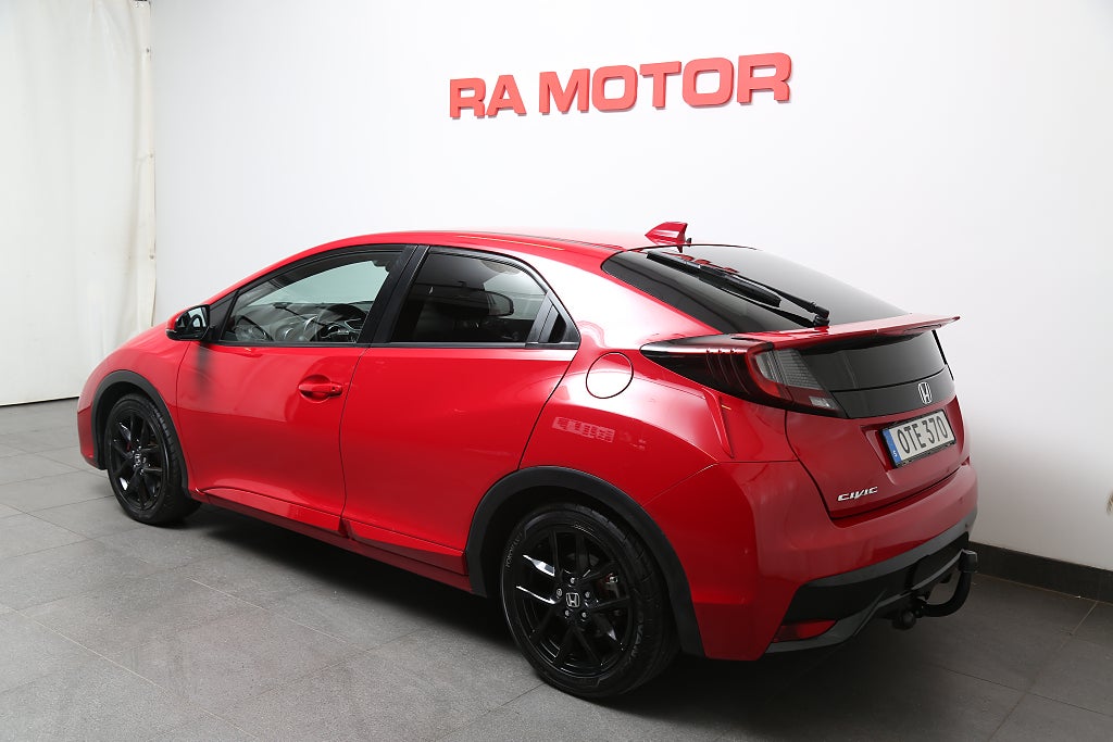 Honda Civic 1,6 i-DTEC 120hk Sport A-DA 5dr Kamera Motorv Drag 2016